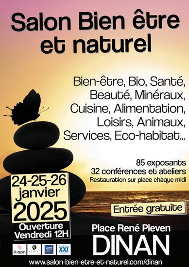 Salon du Bien Etre et de bébé le 3 novembre 2024 Emeraude Sophrologie taden dinan lanvallay 