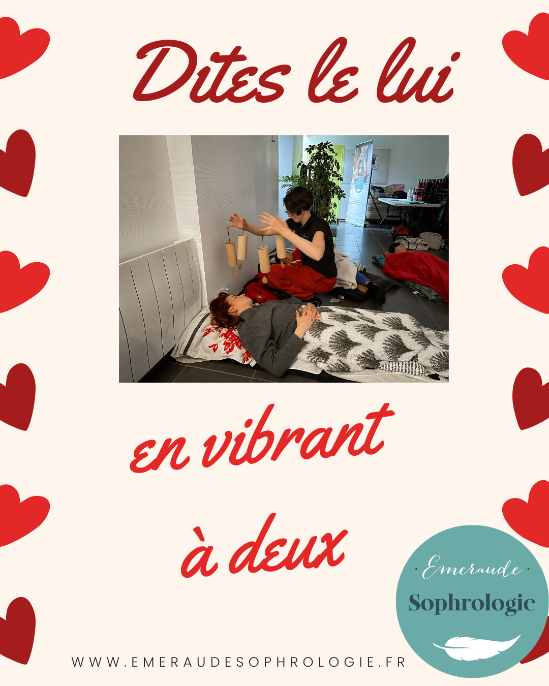 Vivez un voyage sonore tous les deux offre st valentin cabinet emeraude sophrologie dinan taden lanvallay trelivan st malo dinard cote d'emeraude<br />
